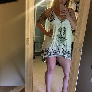 Honey Punch embroidered bohemian dress